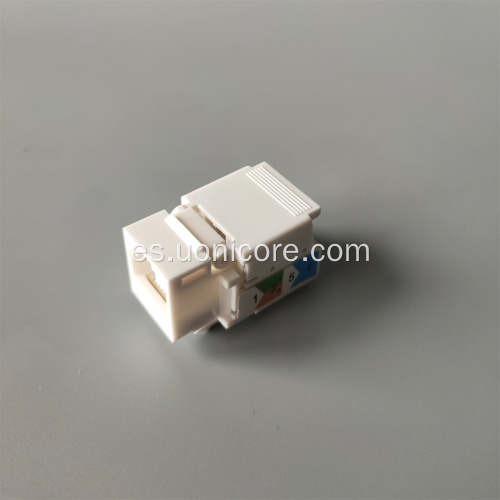 Conector trapezoidal CAT6 Diagrama A o B sin herramientas